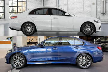 Mua xe sedan Đức giá 1,3 tỷ đồng, chọn Mercedes-Benz C 200 hay BMW 320i?