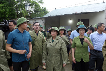 Bí thư Hà Nội: Lên phương án di dời hơn 700 hộ dân khỏi vùng lụt sông Bùi