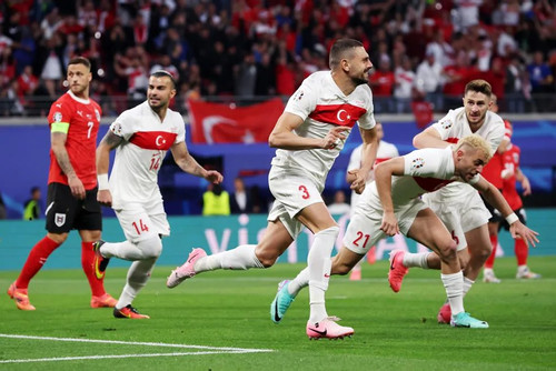 Video bàn thắng Áo 1-2 Thổ Nhĩ Kỳ - Vòng 1/8 EURO 2024