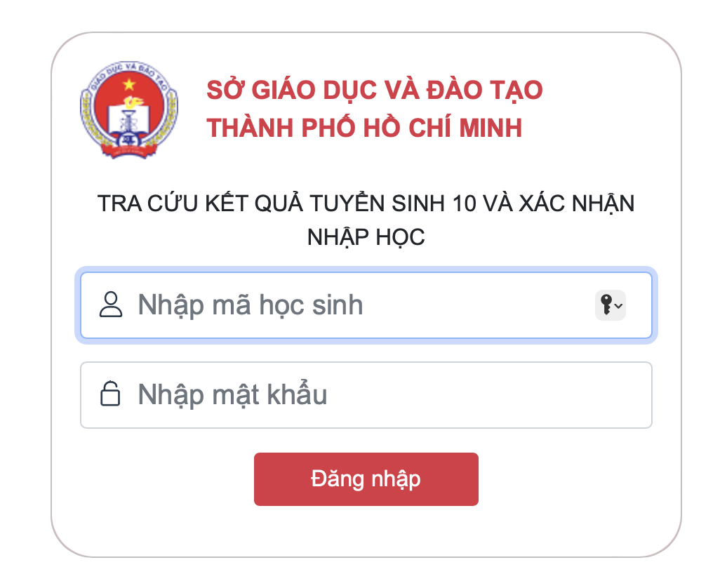 Xác nhận nộp hồ sơ trực tuyến vào lớp 10 TPHCM: Từ 4/7 đến 12/7