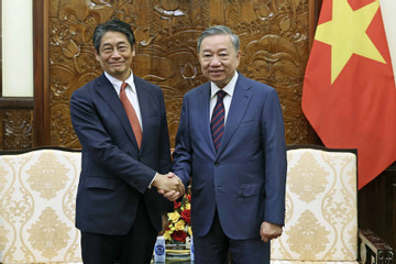 Chủ tịch nước Tô Lâm tiếp Đại sứ Nhật Bản và Đại sứ Belarus