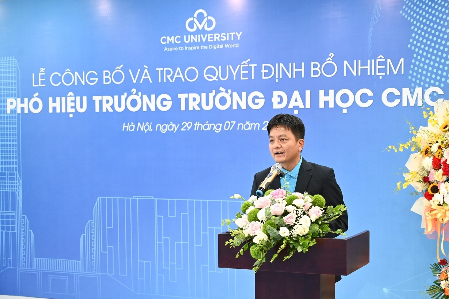 Chuyên gia về AI trở thành phó hiệu trưởng trường Đại học CMC