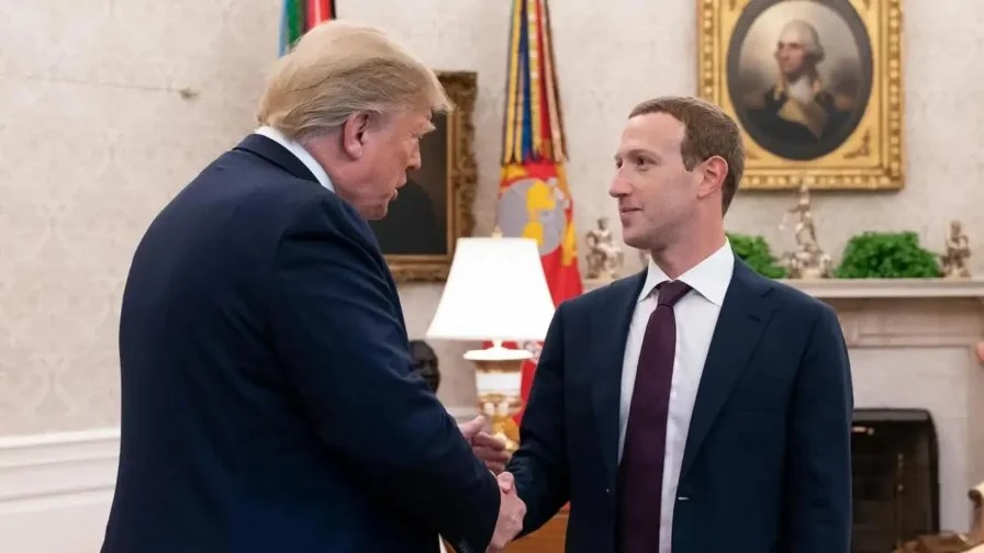 trump zuckerberg 2019