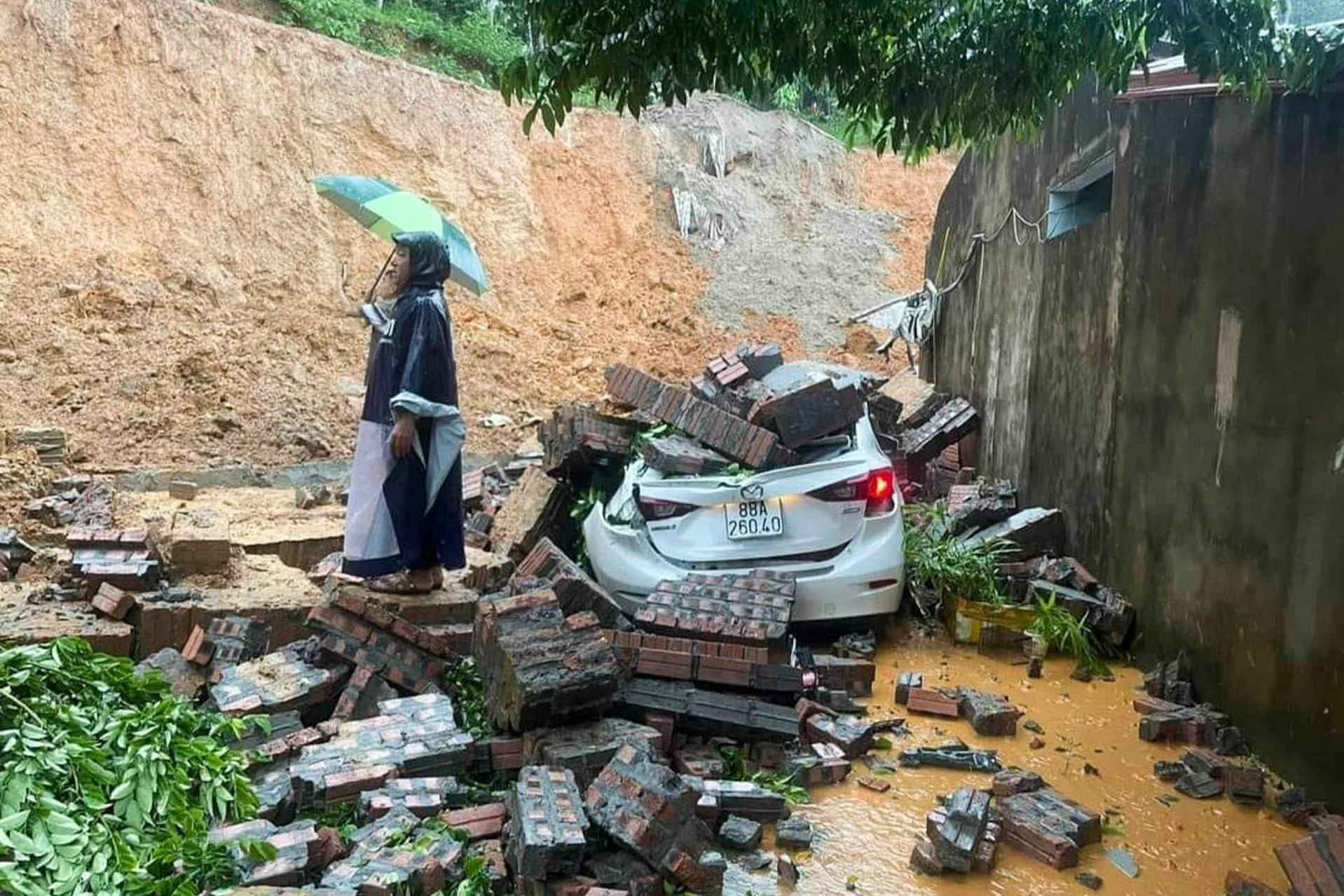 Mưa lớn nhiều ngày ở Thái Nguyên, 1 người tử vong