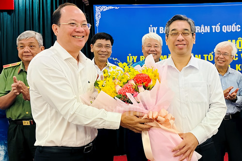 Phó bí thư Nguyễn Phước Lộc kiêm chức Chủ tịch Ủy ban MTTQ TPHCM