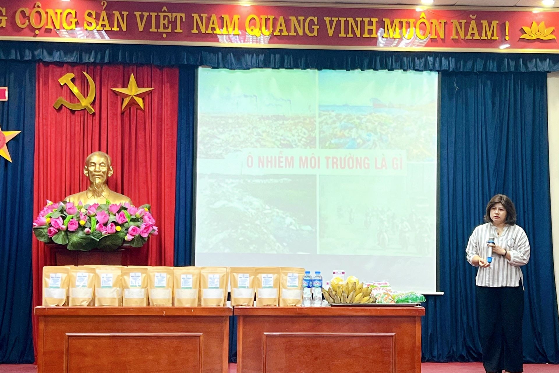 Thanh Trì: Tập huấn phân loai, xử lý rác thải tại nguồn