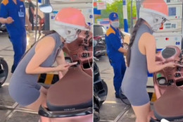 Đi đổ xăng bị quay lén, cô gái Bình Dương sốc khi clip phát tán khắp nơi