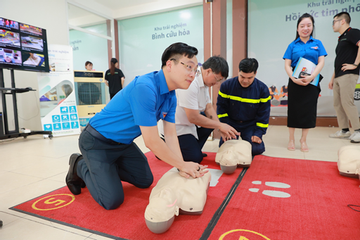 Tuyên truyền kỹ năng PCCC&CNCH cho gần 500 đoàn viên thanh niên quận Thanh Xuân