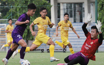 U19 Việt Nam thắng đậm U21 CAHN trước giải Đông Nam Á