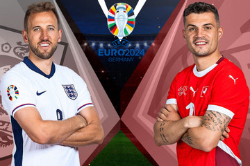 EURO 2024 ngày 6/7: 'Thụy Sĩ có thể thắng Anh'