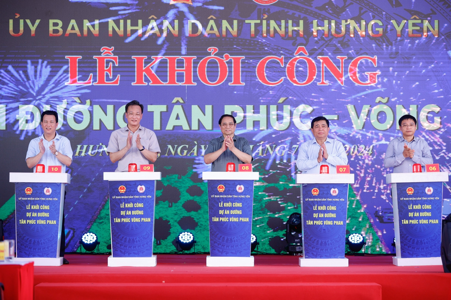 Thủ tướng dự khởi công đường xương sống gần 3.000 tỷ đồng ở Hưng Yên