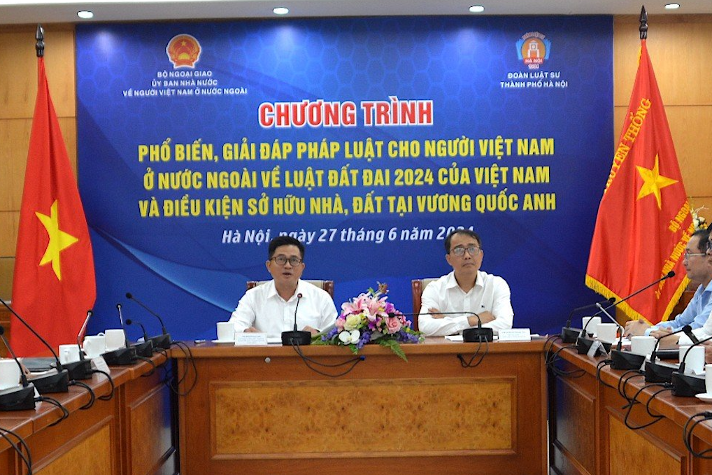 Tuyên truyền phổ biến những điều mới trong Luật đất đai 2024 cho kiều bào