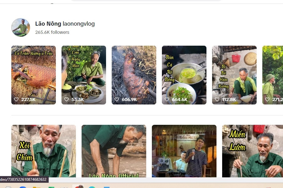 Những “ông bố quốc dân”, những TikToker… “chân đất”