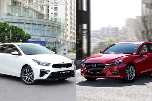 Tầm giá dưới 500 triệu, lựa chọn Mazda3 hay KIA Cerato đời 2019?