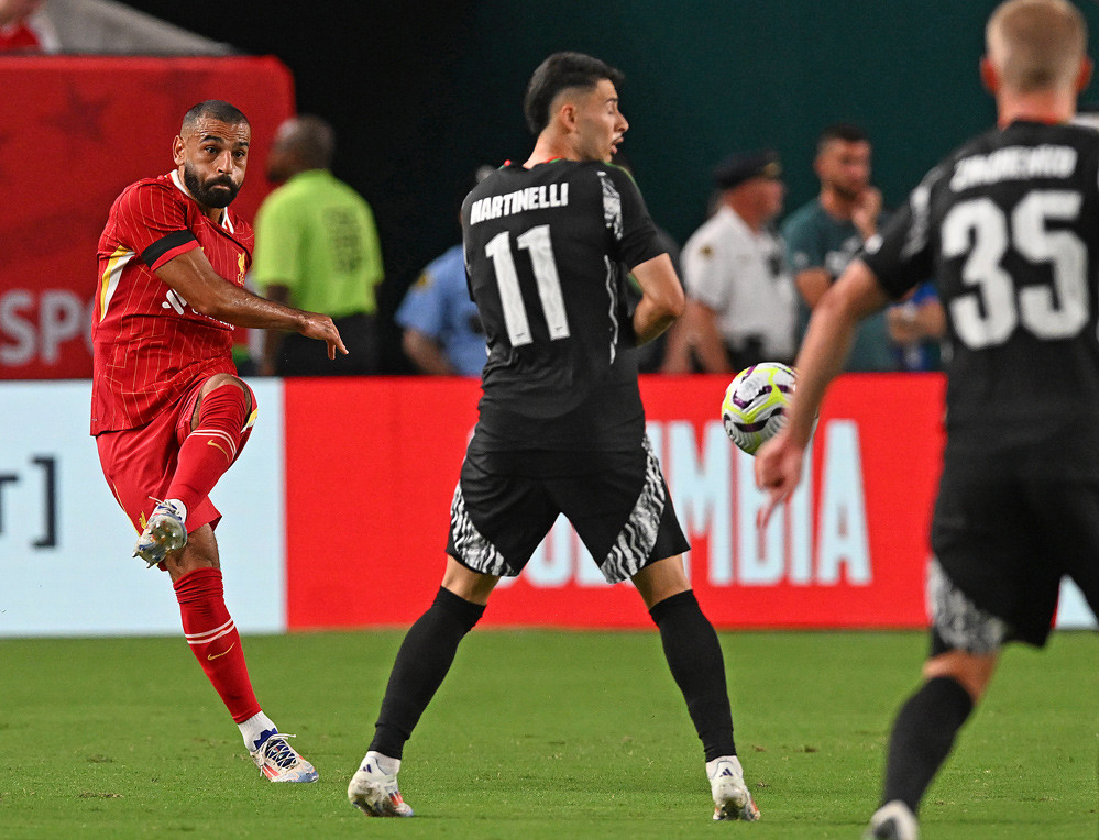 Salah bừng sáng, Liverpool hạ gục Arsenal Liverpool Arsenal