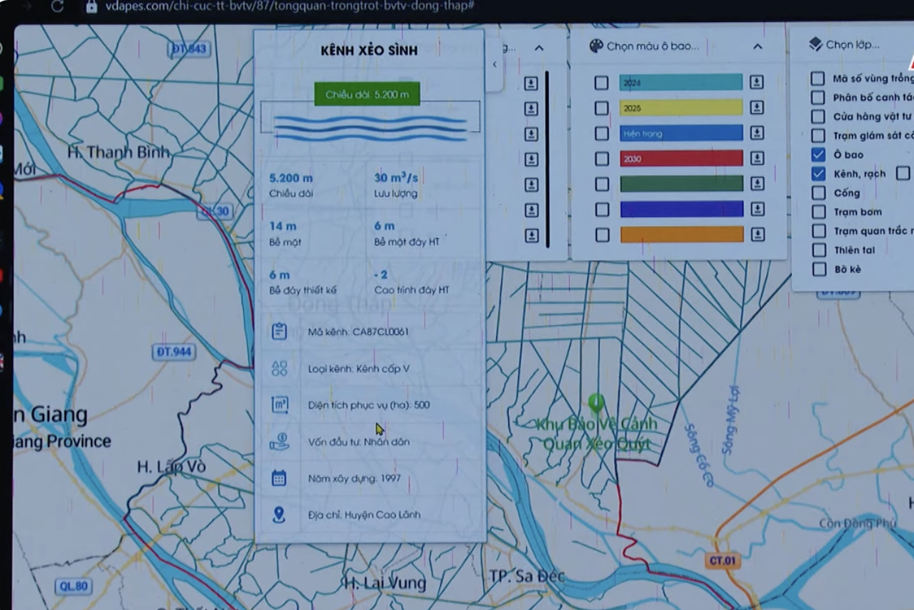 Xây dựng 80% cơ sở dữ liệu về nông nghiệp, cập nhật trên nền tảng dữ liệu lớn