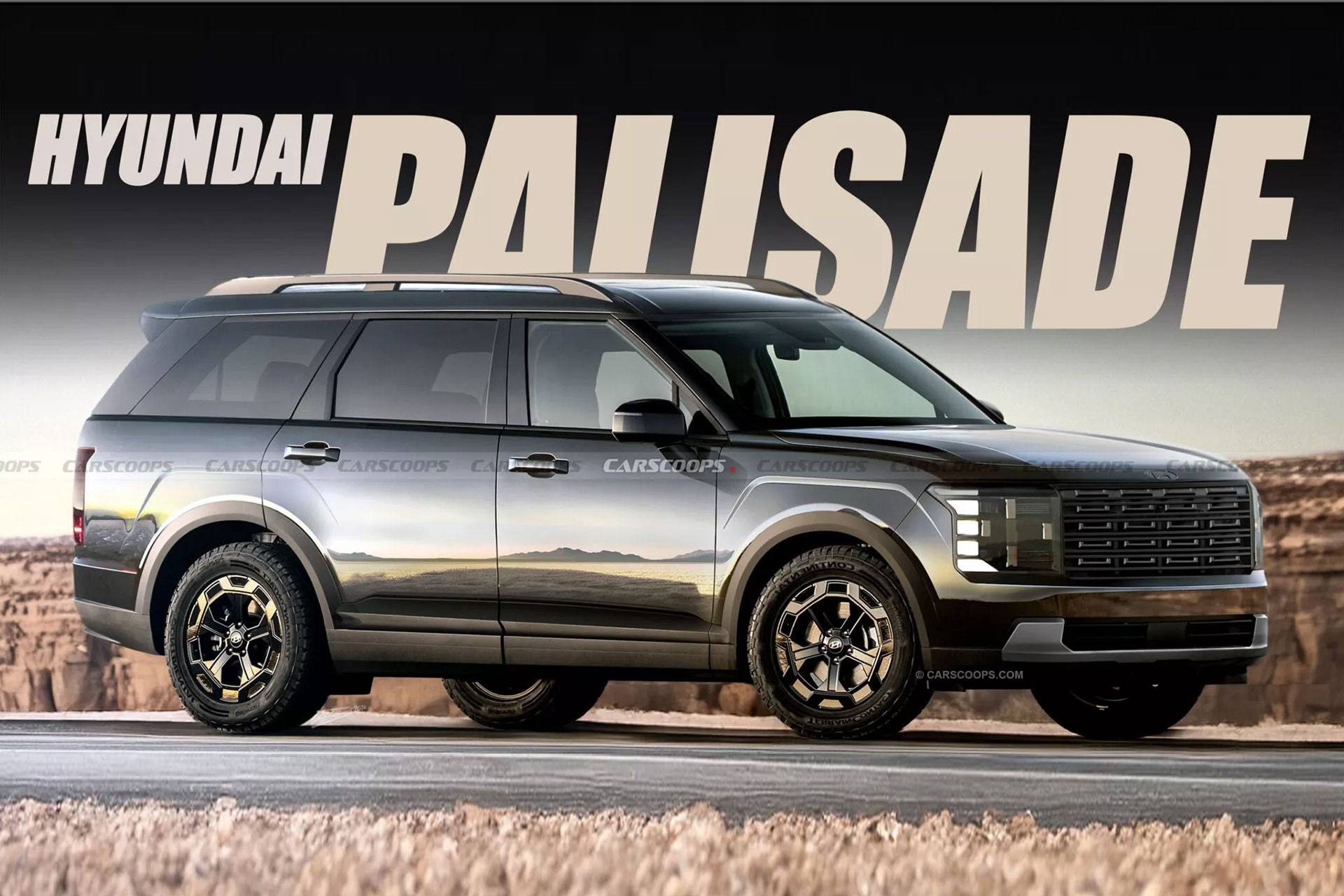 Ra mắt tại Việt Nam chưa lâu, Hyundai Palisade thế hệ mới đã lộ diện