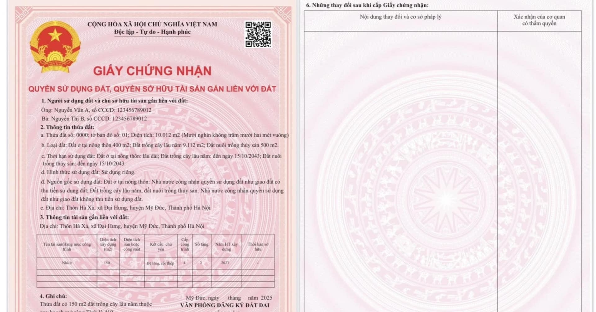 Sổ đỏ có tên gọi mới chính thức tra cứu được thông tin qua mã QR