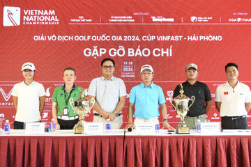 Nguyễn Anh Minh vắng mặt tại giải golf VĐQG 2024