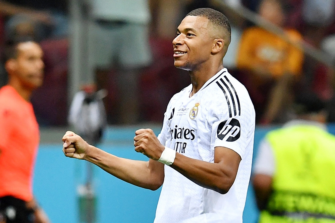 Mbappe ghi bàn ra mắt, Real Madrid đoạt Siêu cúp châu Âu