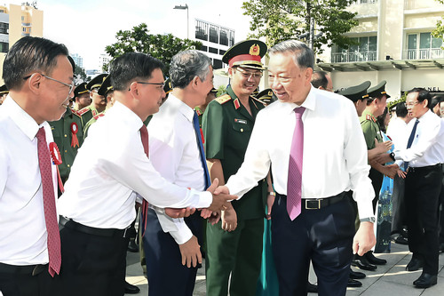 Tổng Bí thư, Chủ tịch nước Tô Lâm dự lễ báo công dâng Bác của Công an TPHCM