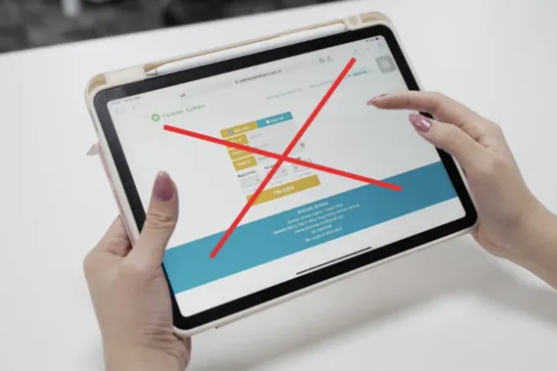 Cảnh báo chiêu lừa mua vé máy bay giá rẻ để chiếm đoạt tài sản