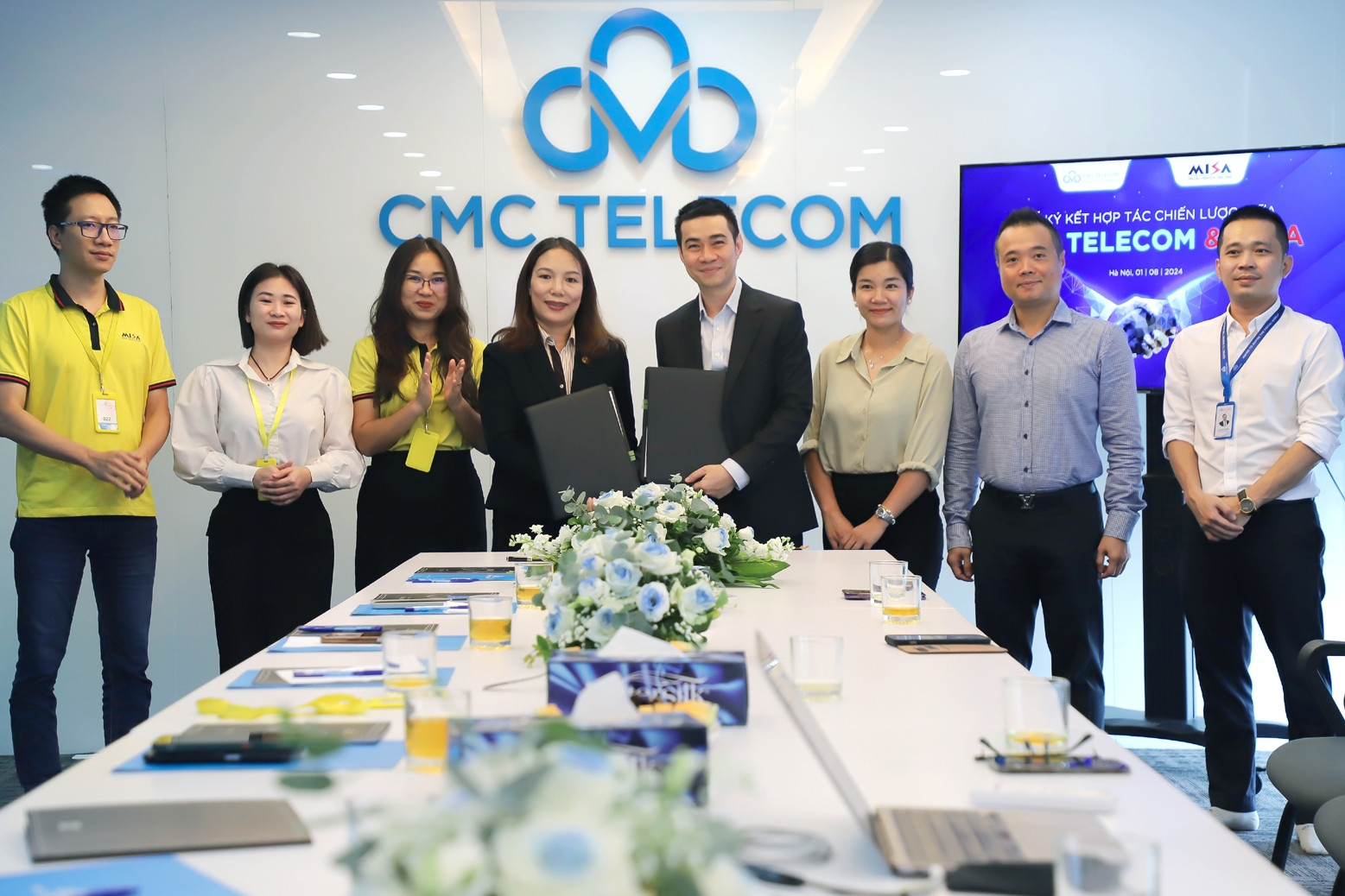 CMC Telecom hợp tác chiến lược với MISA