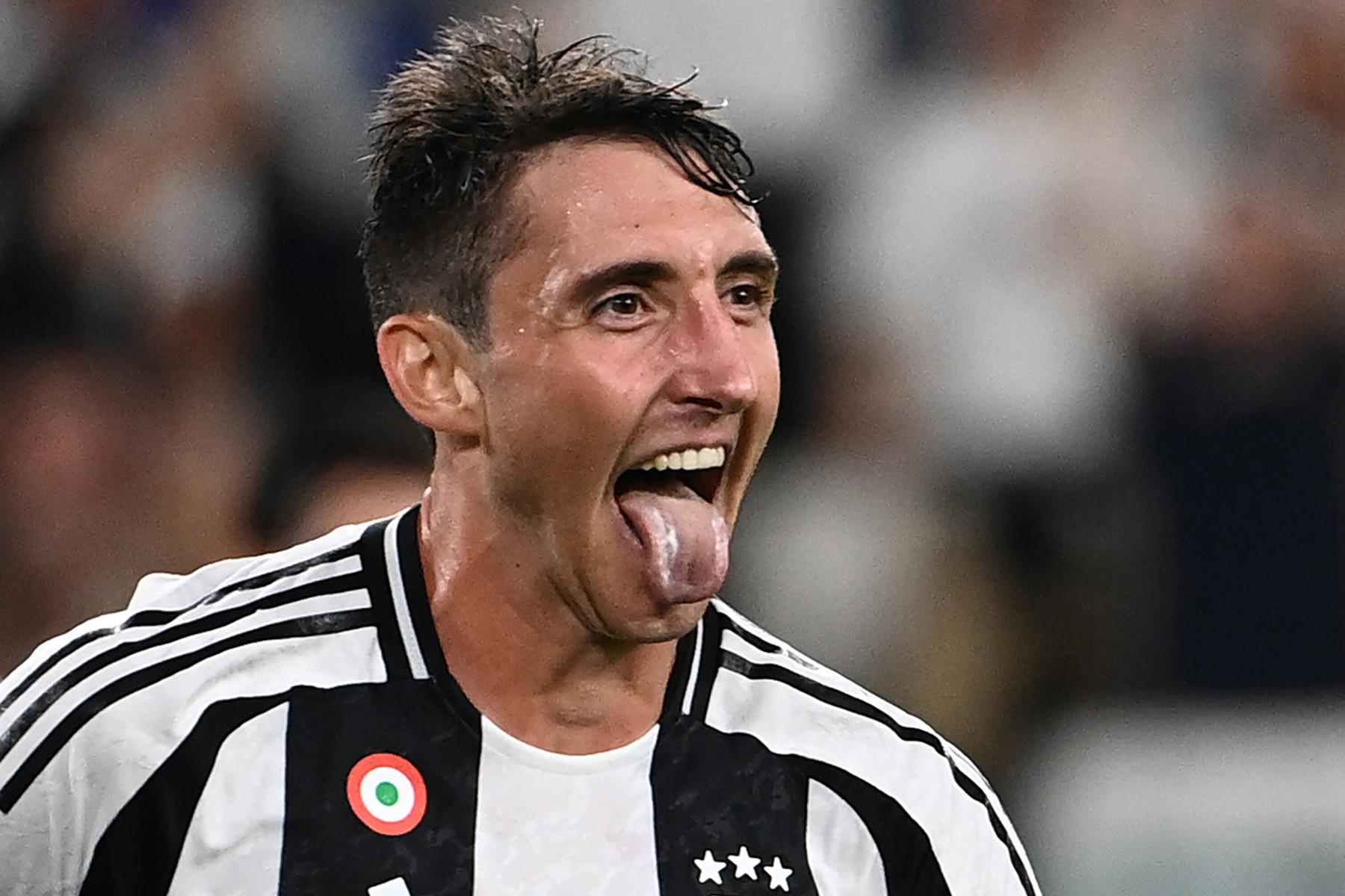 Juventus thắng đậm đội bóng của Fabregas ở vòng 1 Serie A Cambiaso Juventus Como 2.jpg