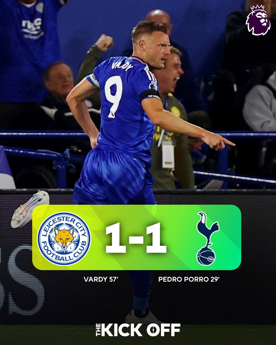 Tottenham đánh rơi chiến thắng trên sân Leicester Leicester Tottenham