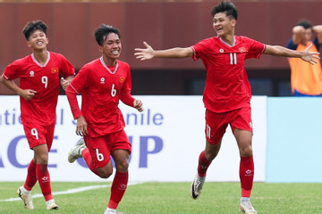 U16 Việt Nam bất ngờ thắng ấn tượng U16 Nhật Bản