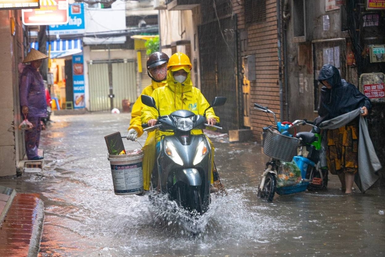 Dự báo thời tiết 21/8/2024: Hà Nội mưa gia tăng