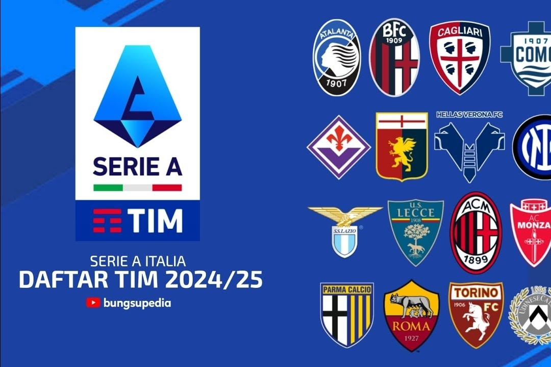 Lịch thi đấu bóng đá Serie A mùa giải 2024/25 mới nhất