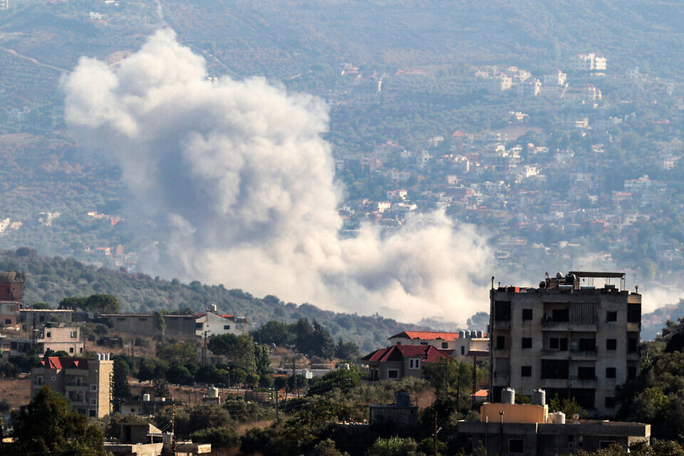 lang Lebanon bi tan cong Times of Israel.jpg