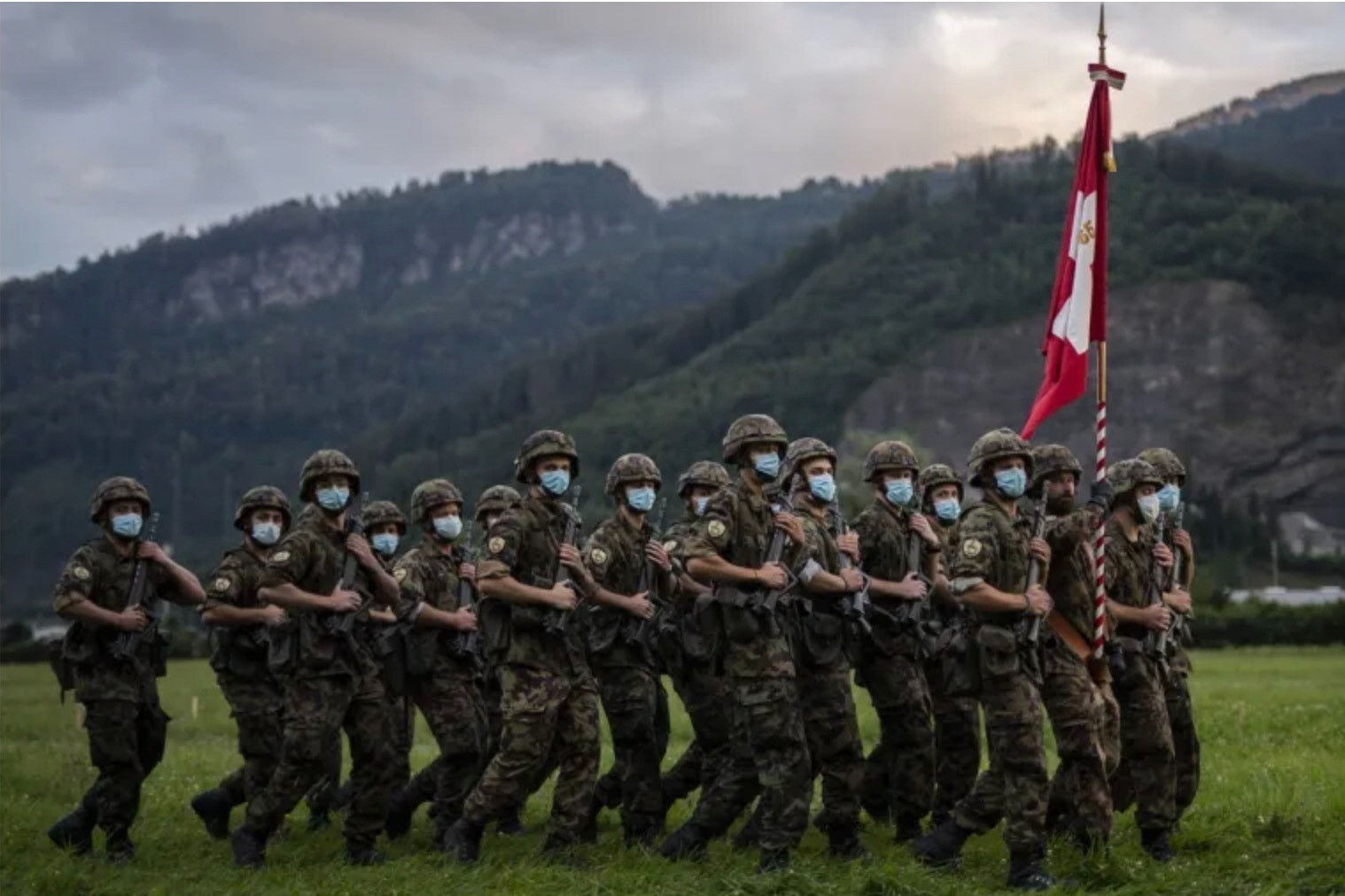 quân đội Thụy Sĩ - ảnh Swiss Info