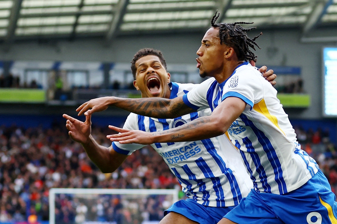 MU thua cay đắng Brighton phút bù giờ