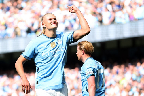 Haaland lập hat-trick, Man City vùi dập Ipswich