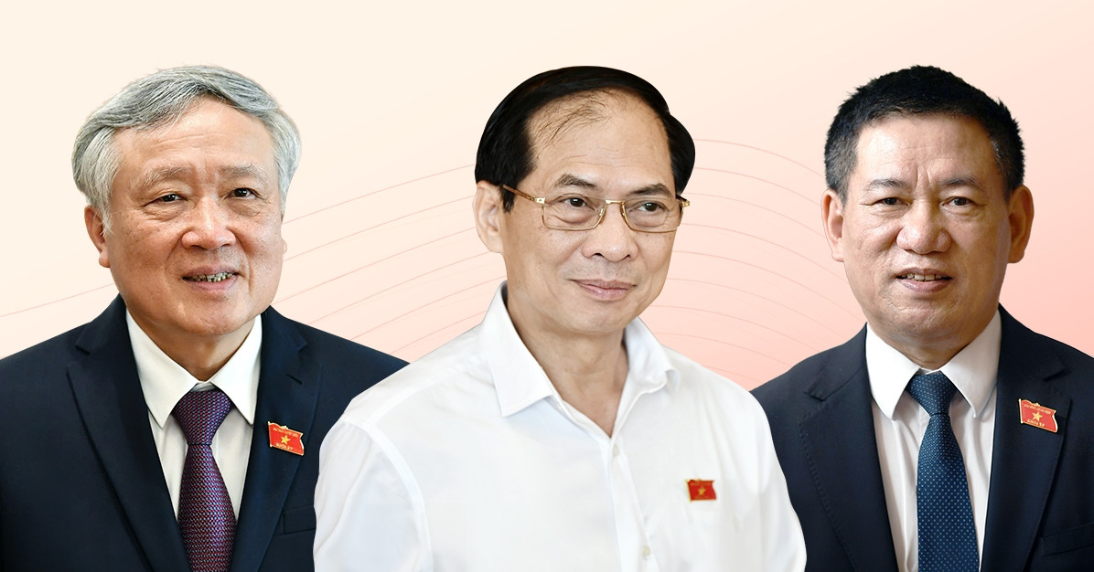 Các ông Nguyễn Hòa Bình, Hồ Đức Phớc, Bùi Thanh Sơn làm Phó Thủ tướng