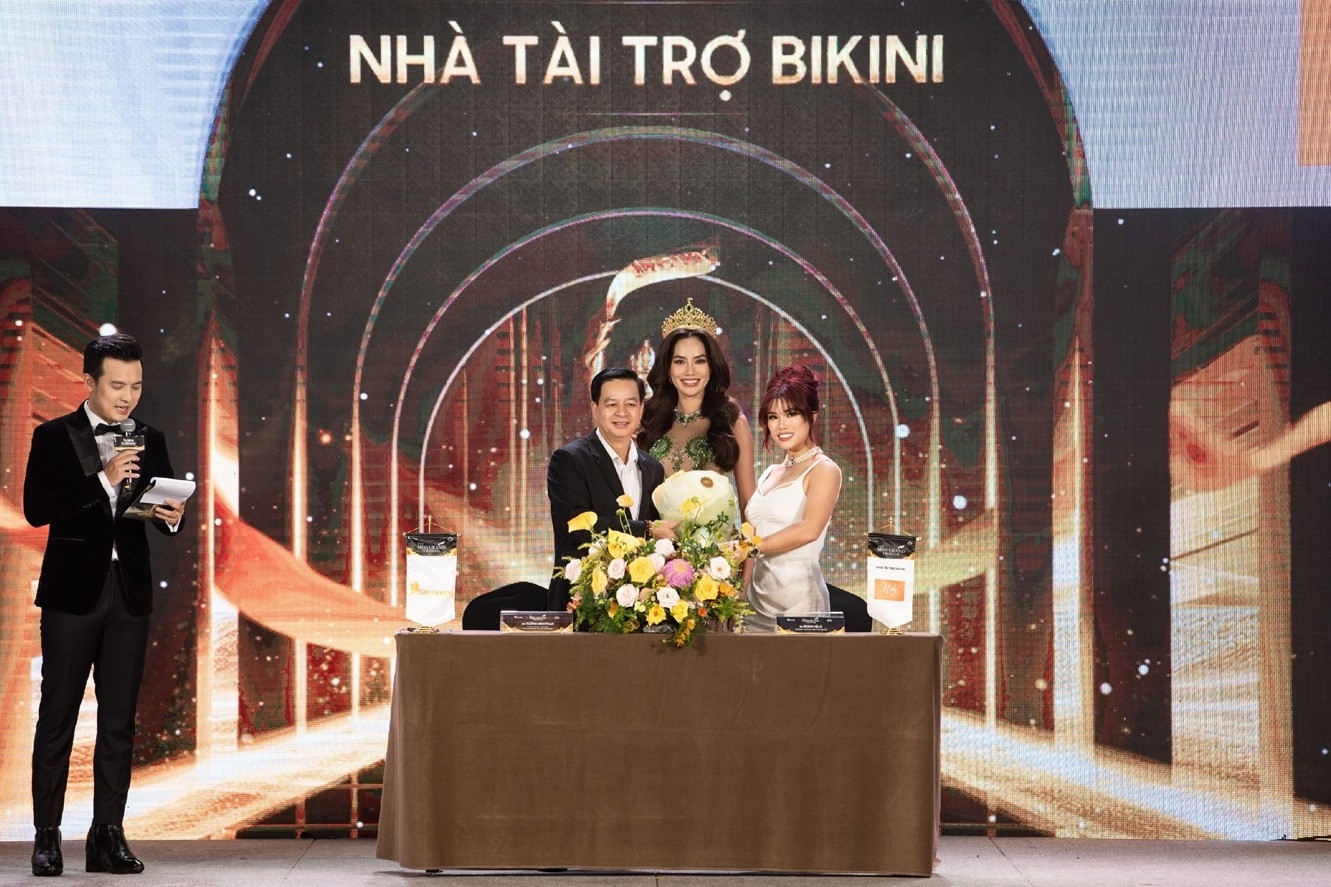 Dấu ấn nhà tài trợ bikini của Miss Grand Vietnam 2024