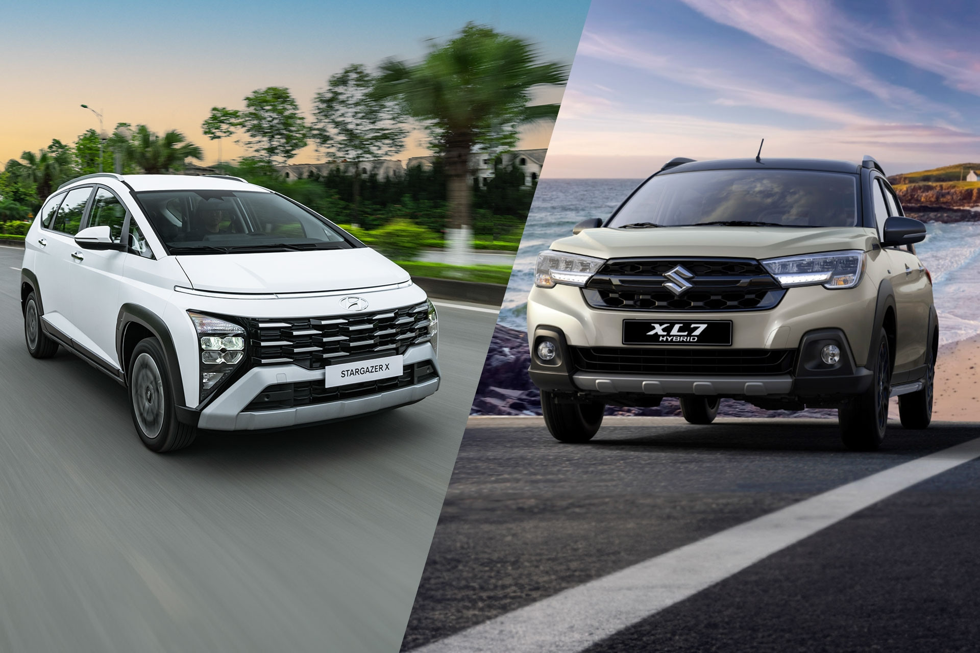 Giá dưới 600 triệu đồng, chọn mua xe Hyundai Stargazer X hay Suzuki XL7 hybrid?