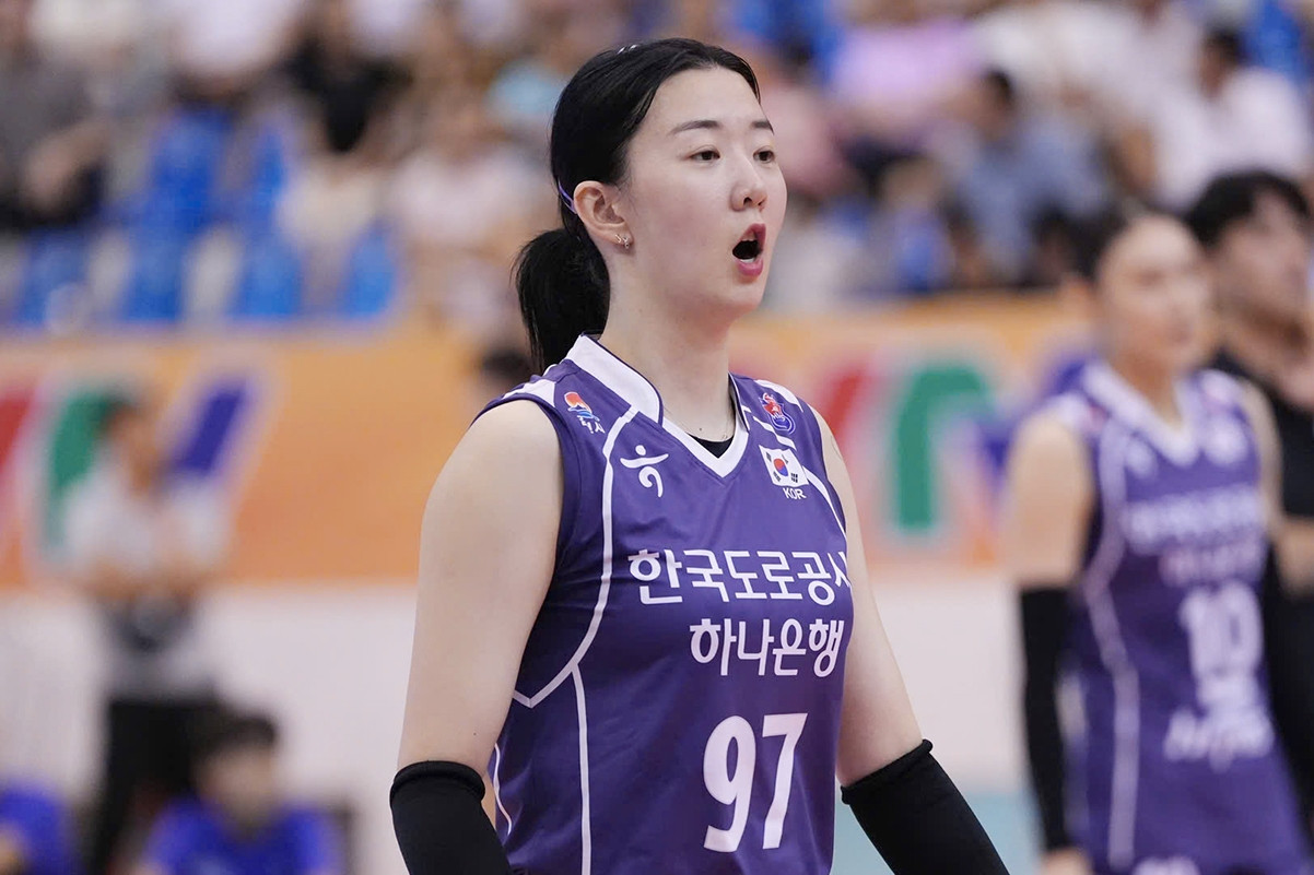 Đội trưởng tuyển bóng chuyền Hàn Quốc tranh giải Hoa khôi VTV Cup