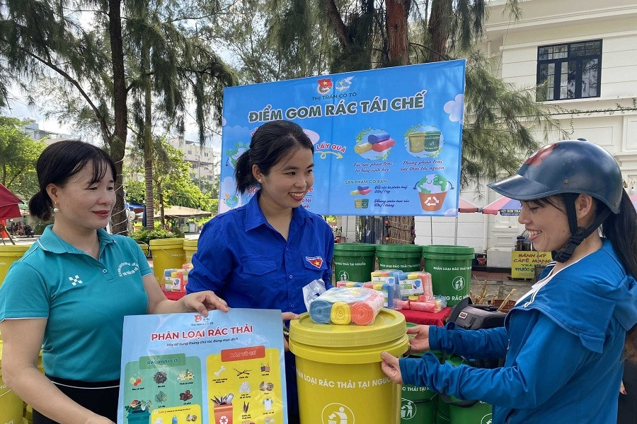 Thị trấn Cô Tô đẩy mạnh bảo vệ môi trường trong xây dựng nông thôn mới