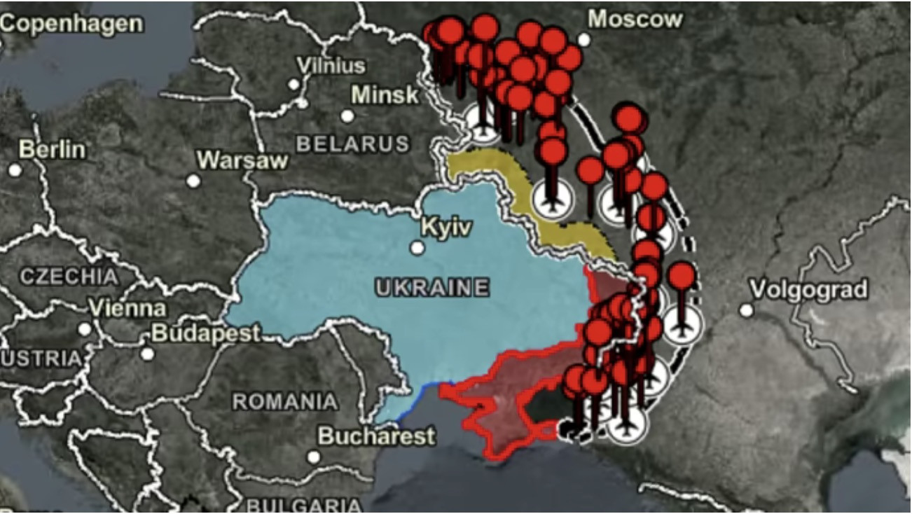 mục tiêu Nga trong tầm tên lửa U ảnh ISW