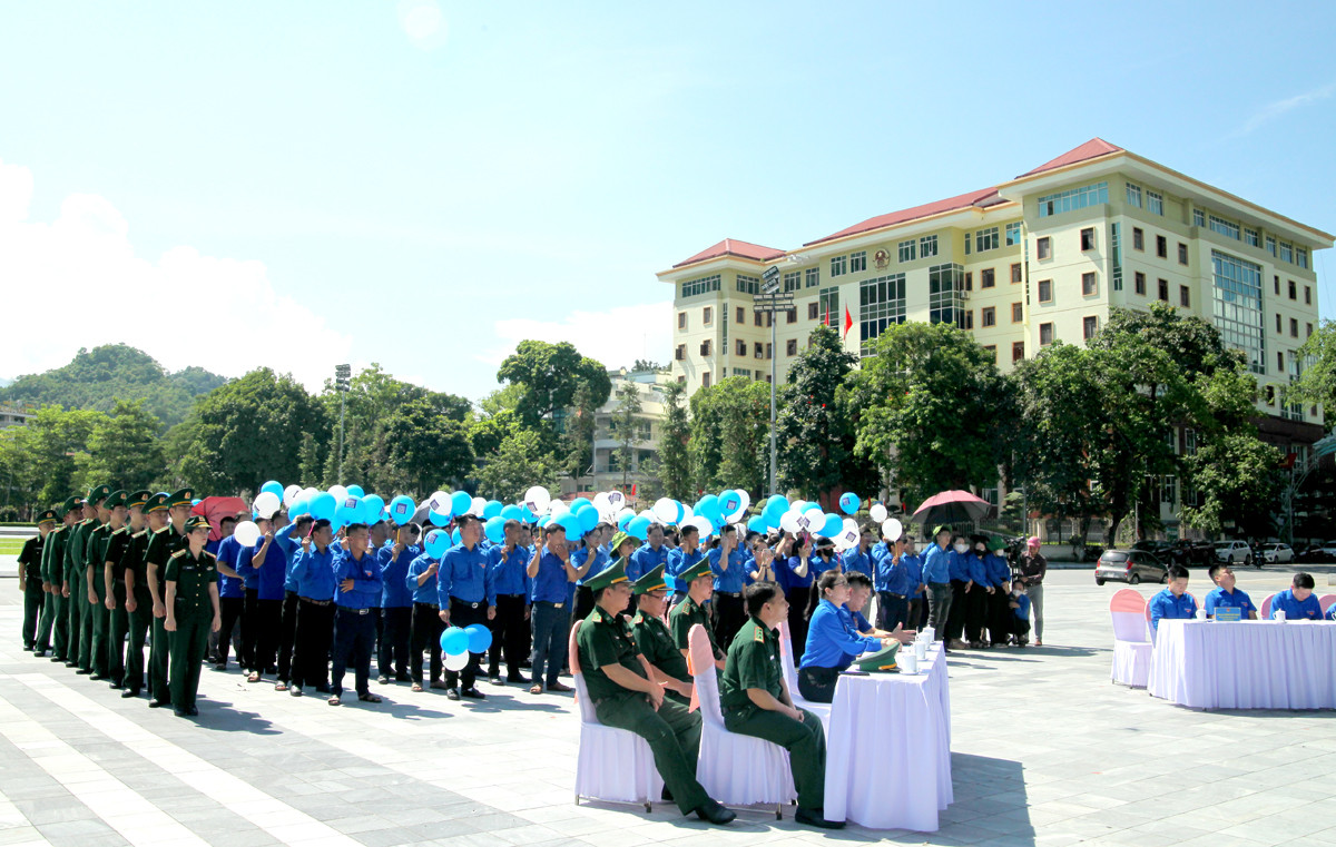 Chương trình thu hút đông đảo đoàn viên, thanh niên tham gia.