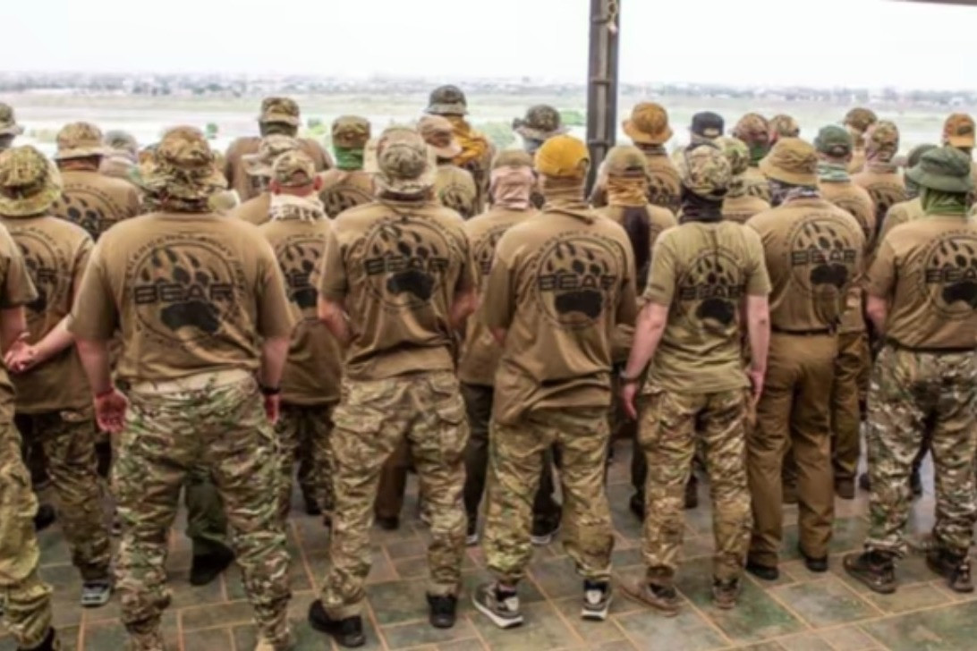 quân nhân của Bear PMC - ảnh Telegram