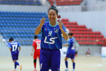 Thái Sơn Nam TPHCM vô địch lượt đi giải futsal nữ quốc gia 2024