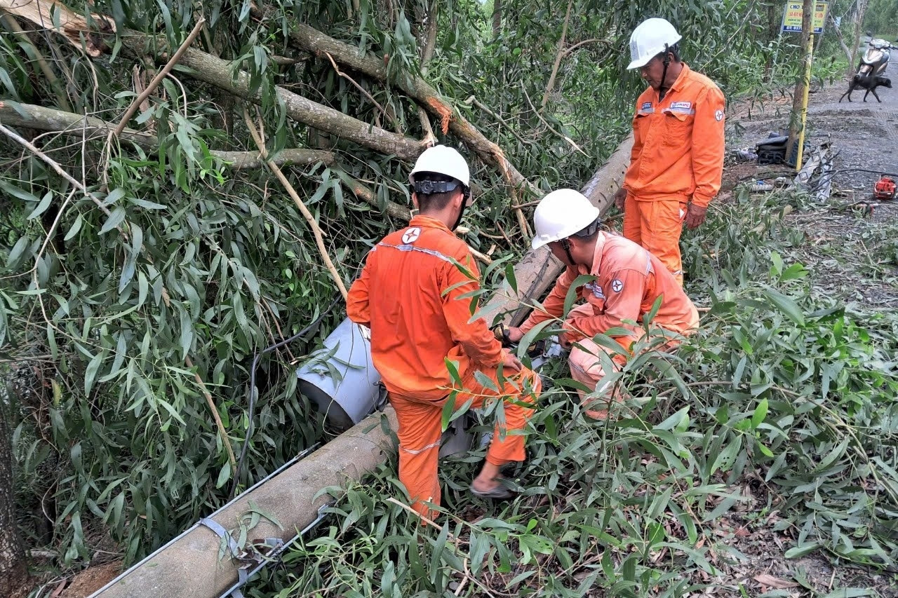 Ngành điện miền Nam cảnh báo nguy cơ mất an toàn điện mùa mưa bão