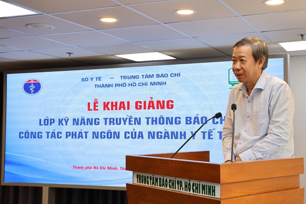 Cán bộ, lãnh đạo bệnh viện ở TPHCM học kỹ năng truyền thông