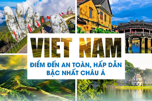 Việt Nam lọt top 10 quốc gia an toàn nhất châu Á