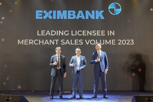 Eximbank dẫn đầu doanh số thanh toán thẻ JCB