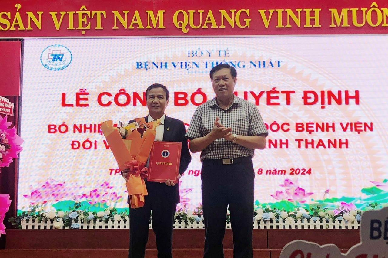 Bộ Y tế bổ nhiệm lại Giám đốc Bệnh viện Thống Nhất